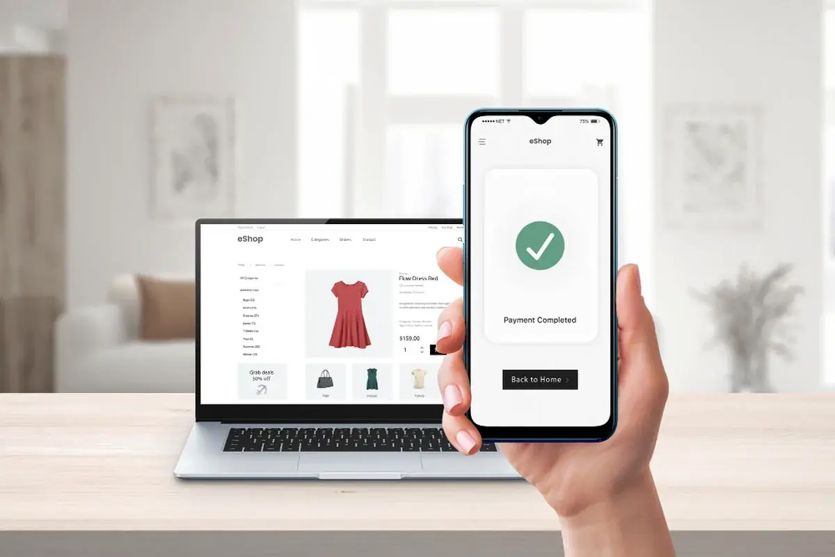 Aperçu Business Pro avec site professionnel sur ordinateur, tablette et mobile